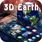 Space Planet Earth 3D Theme-icoon