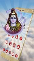 3D Lord Shiva Mobile Theme captura de pantalla 1