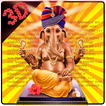 Thème 3D Ganpati Ganesh