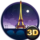 APK Eiffel Tower Paris 3D theme and Live wallpaper