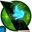 3d، أخضر، الأزرق، فيريفلي، أنج