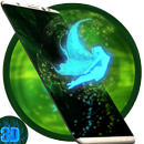 3D 綠 藍 仙女 天使 APK