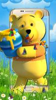 برنامه‌نما Teddy Bear Cartoon 3D Theme عکس از صفحه