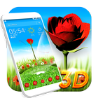 Rose Love 3D Theme-icoon