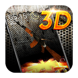 Gun 3D Theme ไอคอน