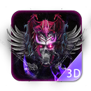 APK Drago e sangue tema del lancio 3D del cranio
