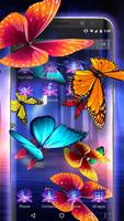 Butterflies on screen 3D Launcher 🦋 capture d'écran 1
