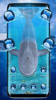 3D Blue Whale / Shark Simulator Theme Affiche