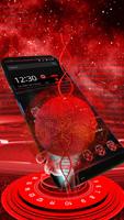 3D Red Energy Reactor Theme poster