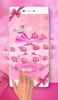 3D switch Pink Color Cute Bow Theme (FREE) screenshot 1