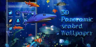 3D Ocean Aquarium Dynamic Fish Theme Skin