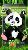 Cartoon Panda 3D Theme ảnh chụp màn hình 2