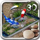 Free Koi Fish 3D Theme With Animation icono