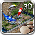 Free Koi Fish 3D Theme With Animation 🐟 آئیکن