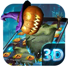 Descargar APK de 3D Horror Halloween Pumpkin Skin Theme