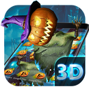 3D Horror Halloween Pumpkin Skin Theme APK