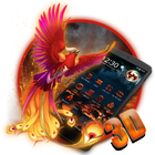 Colorful Phoenix 3D Theme icône