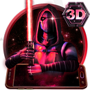 3D Tech Blood Warrior Theme APK