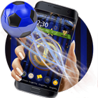 Football Club 3D blue theme أيقونة