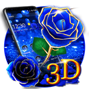 3D Love Rose Theme APK