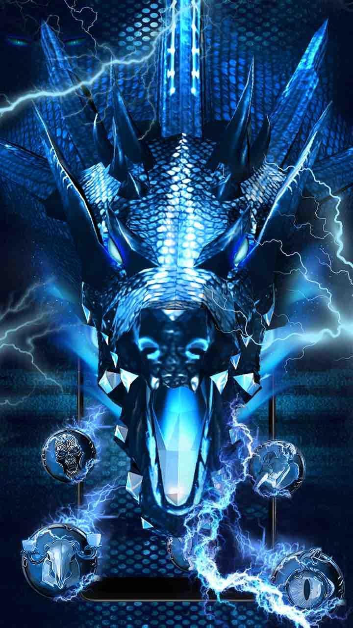 Blue Fire Wallpaper Dragon / The great collection of blue fire