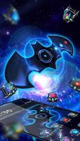 3D bat hero fidget spinner theme Screenshot 1