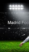 3D Madrid Football Theme Affiche