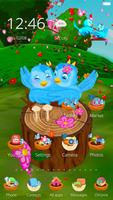 3D Animated Love Birds Theme bài đăng