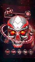 Red tech hell skull Ekran Görüntüsü 1