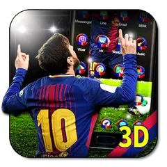 3D Barcelona Football Theme APK download