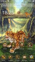 Angry Jaguar Forest 3D Launcher Theme screenshot 3
