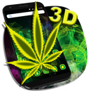 3D Rasta Weed Theme APK