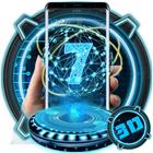 3D Next Tech seven Launcher Theme icon