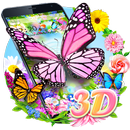 Joyful 3D Flower Garden Theme APK