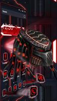 برنامه‌نما 3d Predator Black Red Theme عکس از صفحه