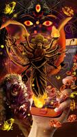 Goddess Durga 3D Gravity Theme-poster