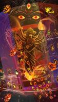 Goddess Durga 3D Gravity Theme screenshot 1