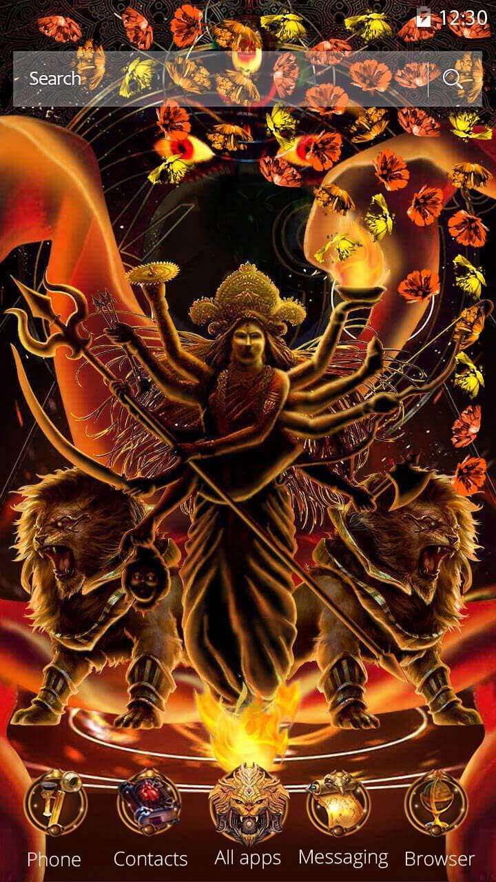 Goddess Durga 3D Gravity Theme APK for Android Download Goddess Durga 3D Gravity Theme APK for Android Download