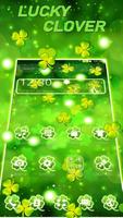 Gorgeous Four Leaf Clover Gravity Theme পোস্টার