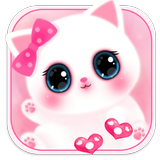 Pink Cute Kitty icono