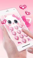 Pink Cute Kitty captura de pantalla 1