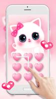 Pink Cute Kitty captura de pantalla 2