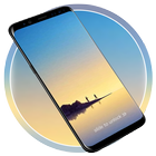 Galaxy Note8 Live Lock Screen Wallpapers Security-icoon