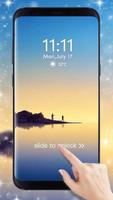 Galaxy Note8 Live Lock Screen Wallpapers Security Cartaz