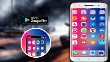Phone X Launcher,iLauncher OS 11  & Control Center poster