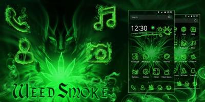 Weed Smoke Theme Ekran Görüntüsü 3