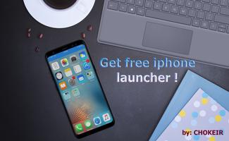 Launcher iphone 7 الملصق