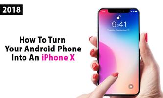 Launcher iPhone X पोस्टर