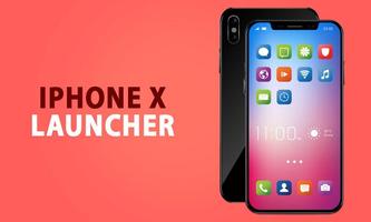 پوستر Launcher iPhone X
