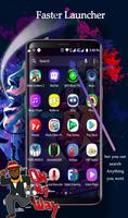 CoCo Launcher - Black Emoji Theme ,Sweet Launcher syot layar 2